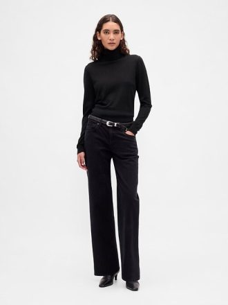 Merino tröja med turtleneck