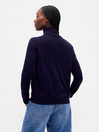 Merino tröja med turtleneck
