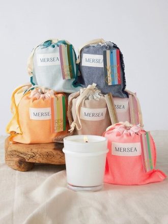 Mersea Coconut Sugar Sandbag Candle