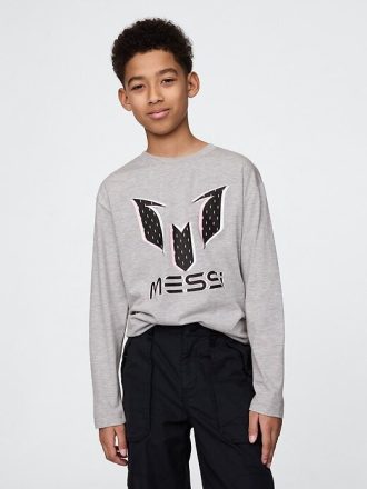 Messi grafisk T-shirt för barn