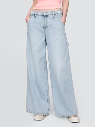 Mid Rise UltraSoft Baggy Jeans
