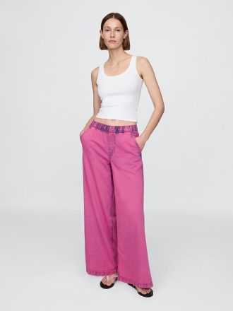 Mid Rise UltraSoft Easy Baggy Jeans