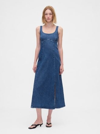 Midiklänning i jeans