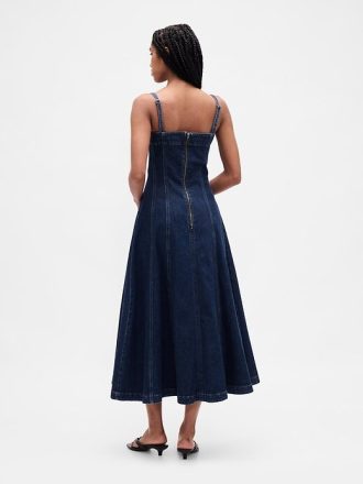 Midiklänning i jeans