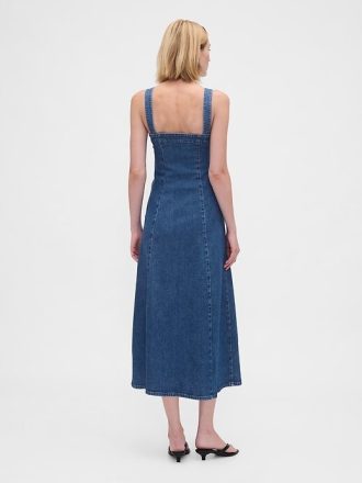 Midiklänning i jeans
