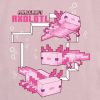 Minecraft Axolotl grafisk T-shirt för barn