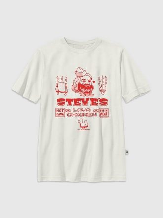Minecraft-film för barn Steves Lava Chicken Grafisk T-shirt