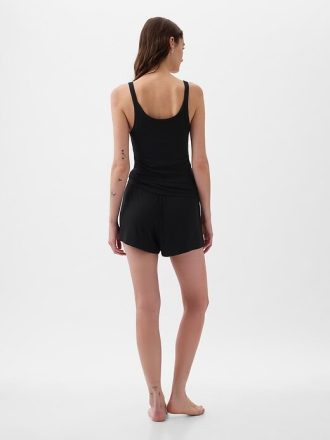 Mini Rib Relaxed PJ Shorts