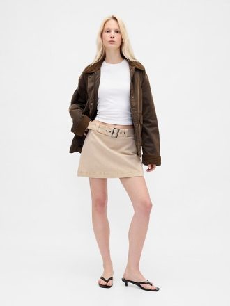 Mini Skort med bälte