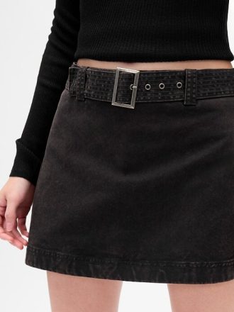 Mini Skort med bälte