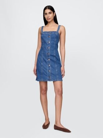 Miniklänning i jeans