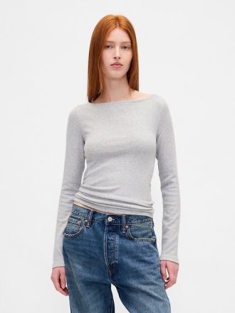 Modern Boatneck T-shirt