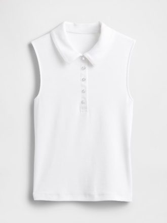 Modern Polo Crop Linne