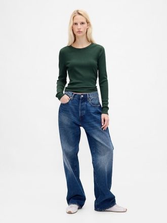 Modern Rib Crop T-shirt