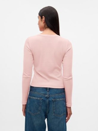 Modern Rib Crop T-shirt