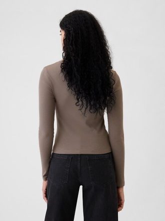 Modern Rib Crop T-shirt
