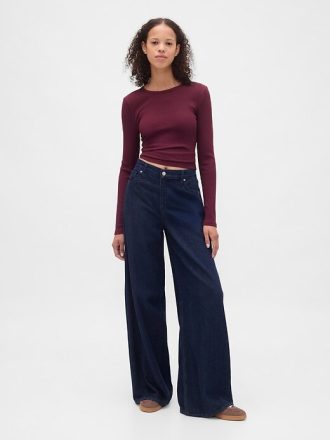 Modern Rib Crop T-shirt