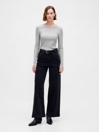 Modern Rib Crop T-shirt