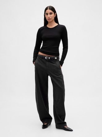 Modern Rib Crop T-shirt