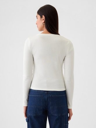 Modern Rib Crop T-shirt