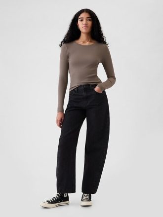 Modern Rib Crop T-shirt