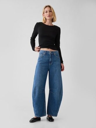 Modern Rib Crop T-shirt