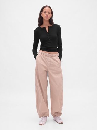 Modern Rib Henley T-shirt