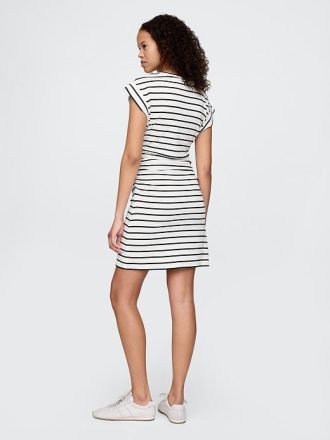Modern Rib Ruched Mini Klänning