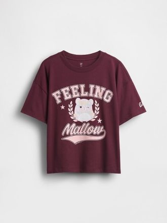 Överdimensionerad grafisk T-shirt för barn