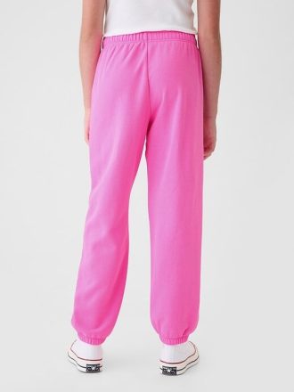Vintage joggingbyxor med mjuk logotyp för barn